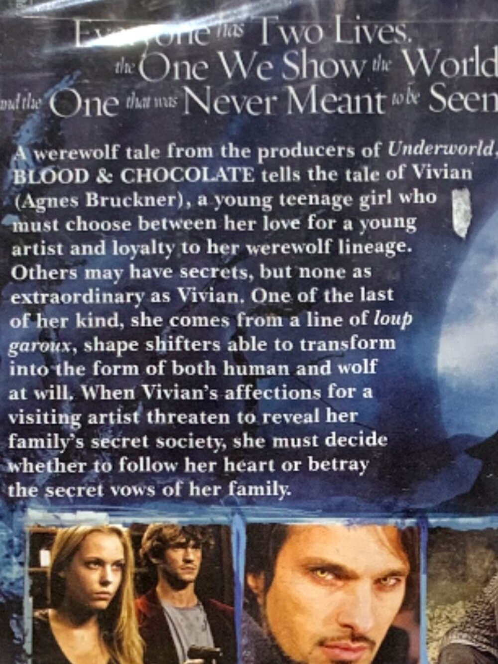 SEALED - Blood & Chocolate (Bilingual) DVD - Picture 5 of 5